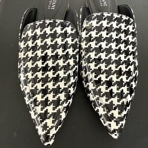 Alfani Black and White Houndstooth Women's Shoes
